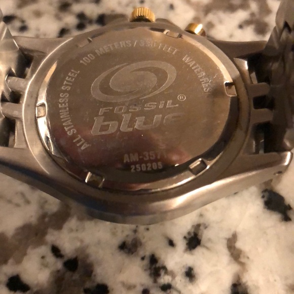 Fossil blue watch - Picture 2 of 2
